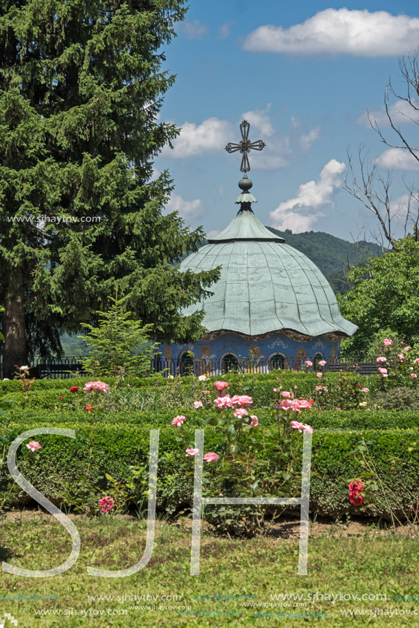 Buildings of the nineteenth century in Sokolski Monastery Holy Mother"s Assumption, Gabrovo region, Bulgaria