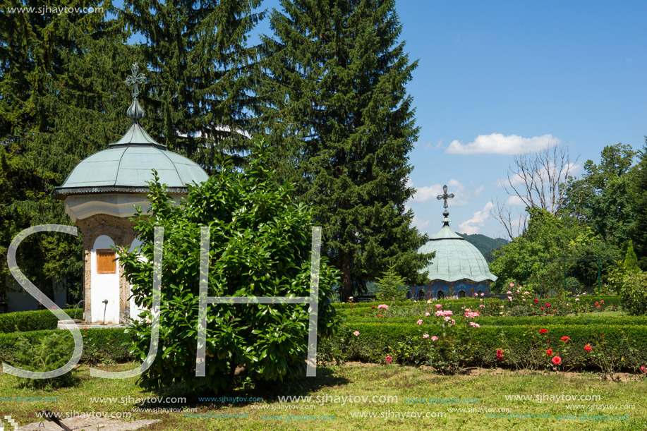 Buildings of the nineteenth century in Sokolski Monastery Holy Mother"s Assumption, Gabrovo region, Bulgaria