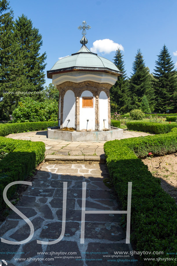 Buildings of the nineteenth century in Sokolski Monastery Holy Mother"s Assumption, Gabrovo region, Bulgaria