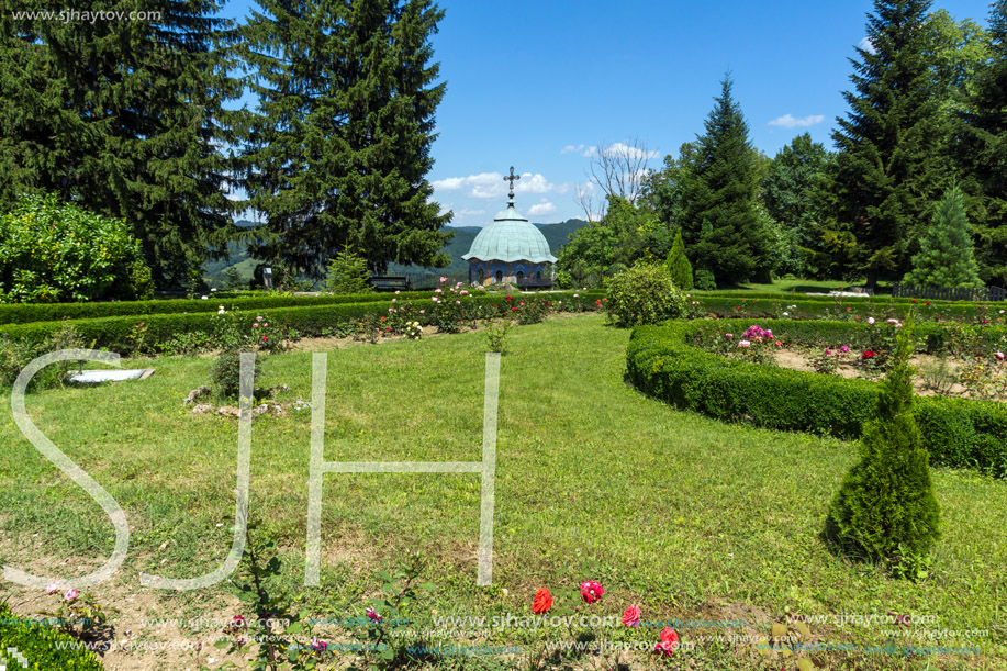 Buildings of the nineteenth century in Sokolski Monastery Holy Mother"s Assumption, Gabrovo region, Bulgaria