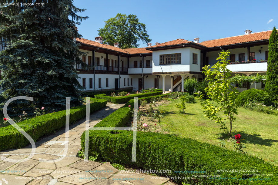 Buildings of the nineteenth century in Sokolski Monastery Holy Mother"s Assumption, Gabrovo region, Bulgaria