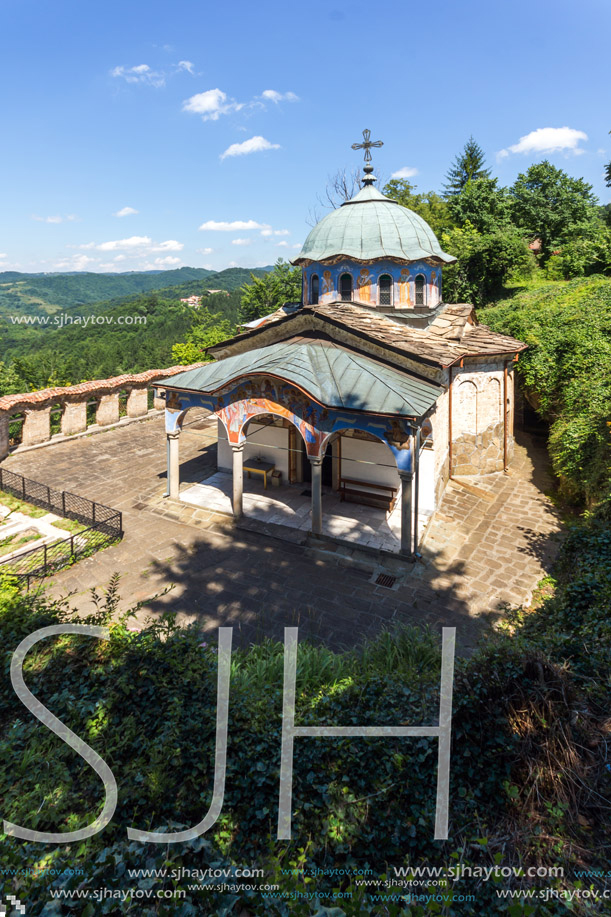 Buildings of the nineteenth century in Sokolski Monastery Holy Mother"s Assumption, Gabrovo region, Bulgaria