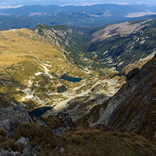 Amazing Landscape from Malyovitsa peak, Rila Mountain, Bulgaria