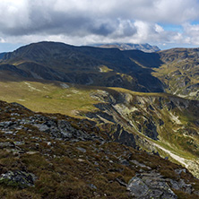 Amazing Landscape from Malyovitsa peak, Rila Mountain, Bulgaria