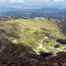 Amazing Landscape from Malyovitsa peak, Rila Mountain, Bulgaria