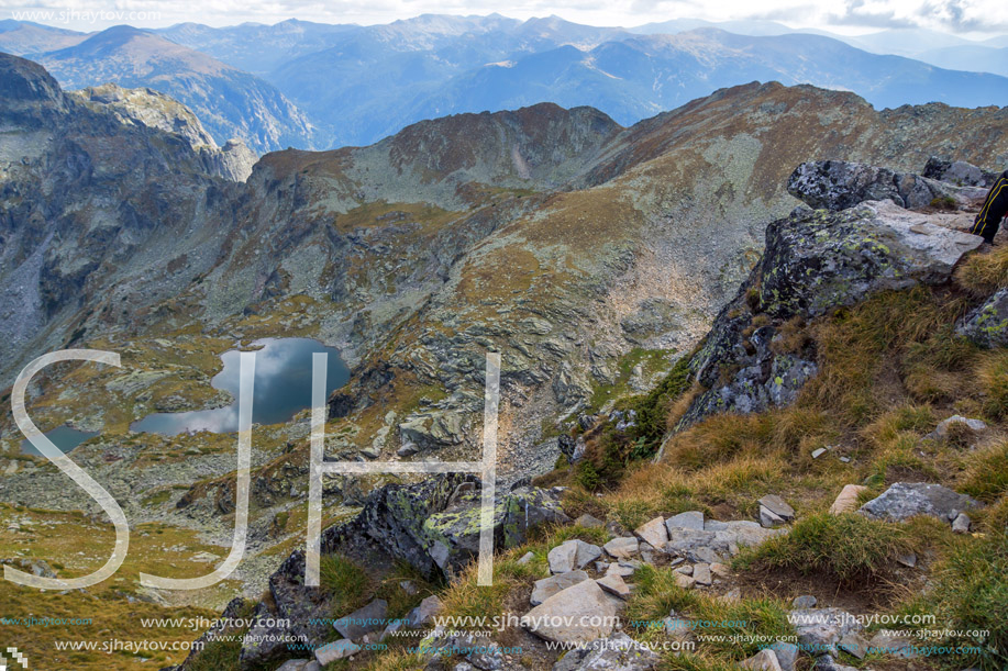 Amazing Landscape from Malyovitsa peak, Rila Mountain, Bulgaria