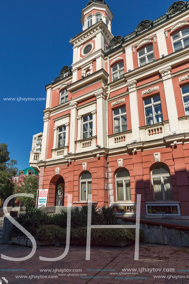 PLEVEN, BULGARIA - SEPTEMBER 20, 2015:  Drama Theatre Ivan Radoev in City of Pleven, Bulgaria
