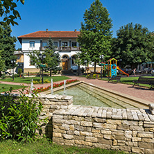TRYAVNA, BULGARIA - JULY 6, 2018: Center of historical town of Tryavna, Gabrovo region, Bulgaria