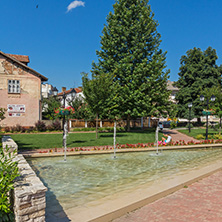 TRYAVNA, BULGARIA - JULY 6, 2018: Center of historical town of Tryavna, Gabrovo region, Bulgaria