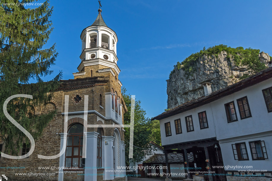 Buildings of the nineteenth century in Dryanovo Monastery St. Archangel Michael, Gabrovo region, Bulgaria