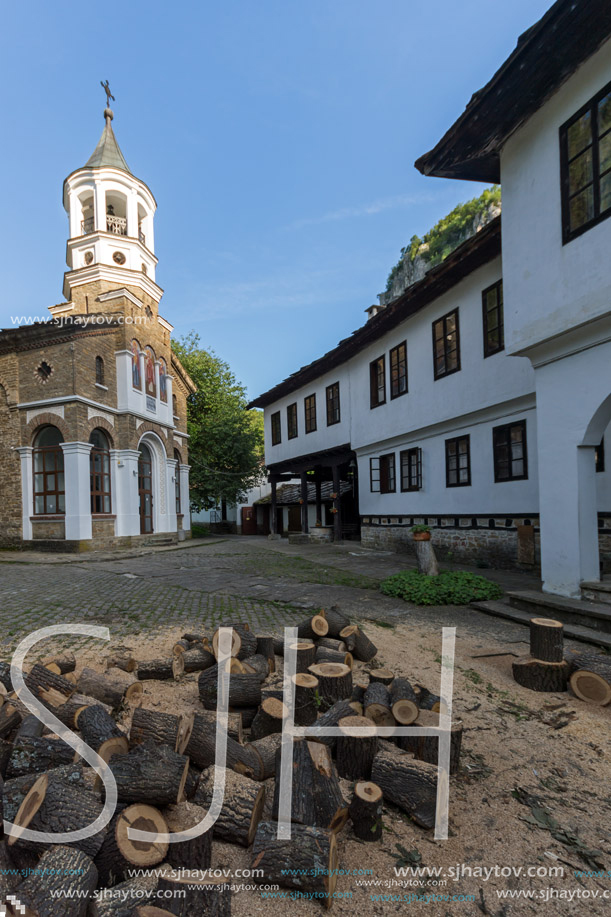 Buildings of the nineteenth century in Dryanovo Monastery St. Archangel Michael, Gabrovo region, Bulgaria