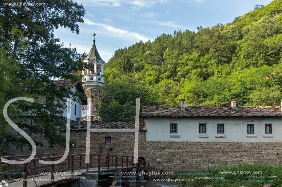 Buildings of the nineteenth century in Dryanovo Monastery St. Archangel Michael, Gabrovo region, Bulgaria