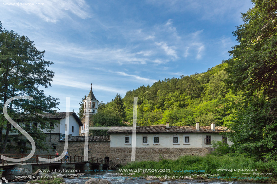 Buildings of the nineteenth century in Dryanovo Monastery St. Archangel Michael, Gabrovo region, Bulgaria