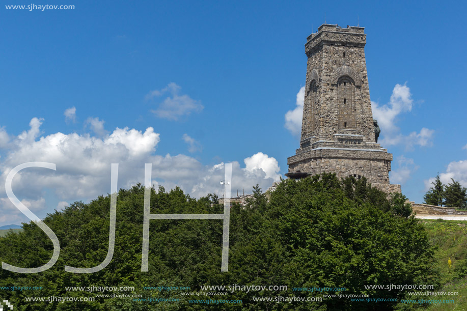 Stara Planina (Balkan) Mountain and Monument to Liberty Shipka, Stara Zagora Region, Bulgaria