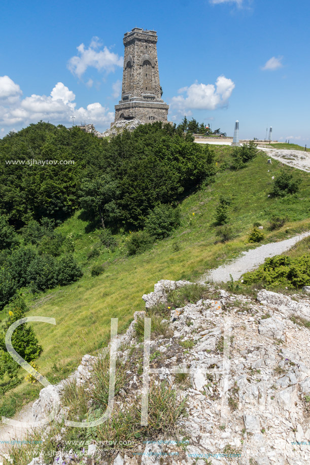 Stara Planina (Balkan) Mountain and Monument to Liberty Shipka, Stara Zagora Region, Bulgaria