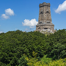 Stara Planina (Balkan) Mountain and Monument to Liberty Shipka, Stara Zagora Region, Bulgaria