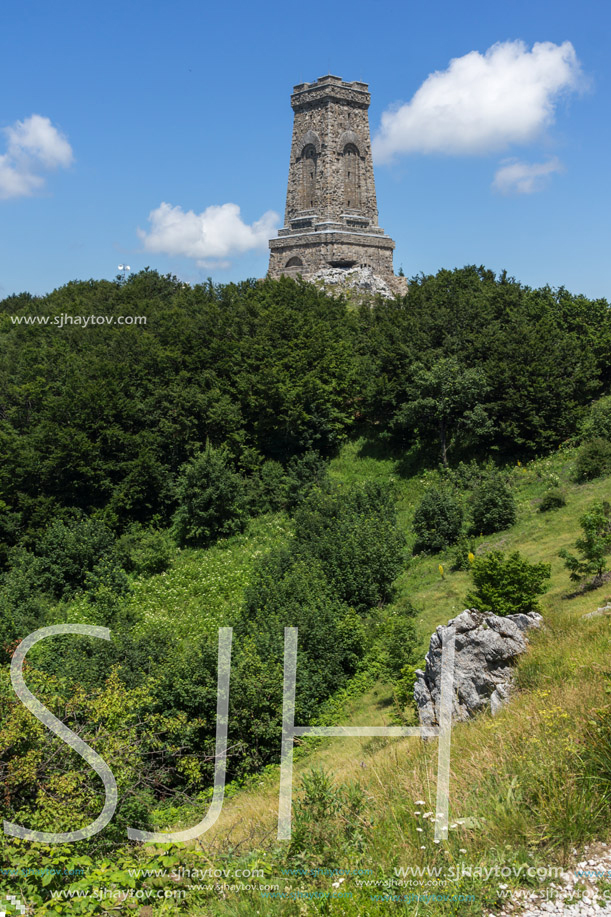 Stara Planina (Balkan) Mountain and Monument to Liberty Shipka, Stara Zagora Region, Bulgaria