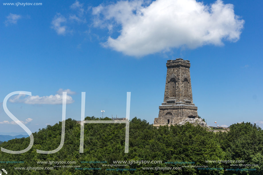 Stara Planina (Balkan) Mountain and Monument to Liberty Shipka, Stara Zagora Region, Bulgaria