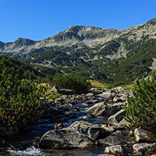 Amazing landscape of Banderitsa river, Pirin Mountain, Bulgaria