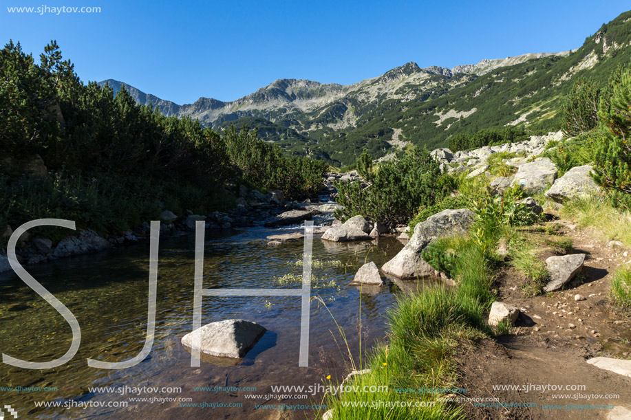 Amazing landscape of Banderitsa river, Pirin Mountain, Bulgaria