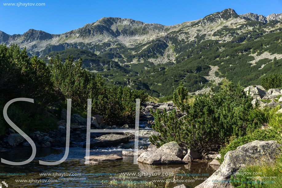 Amazing landscape of Banderitsa river, Pirin Mountain, Bulgaria