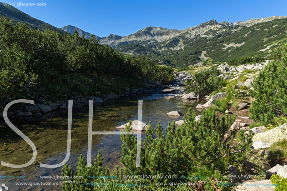 Amazing landscape of Banderitsa river, Pirin Mountain, Bulgaria