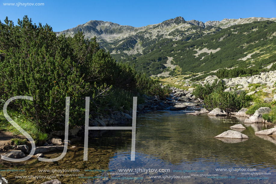 Amazing landscape of Banderitsa river, Pirin Mountain, Bulgaria