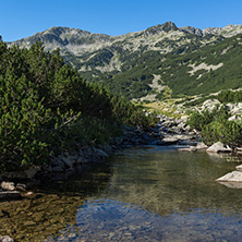 Amazing landscape of Banderitsa river, Pirin Mountain, Bulgaria