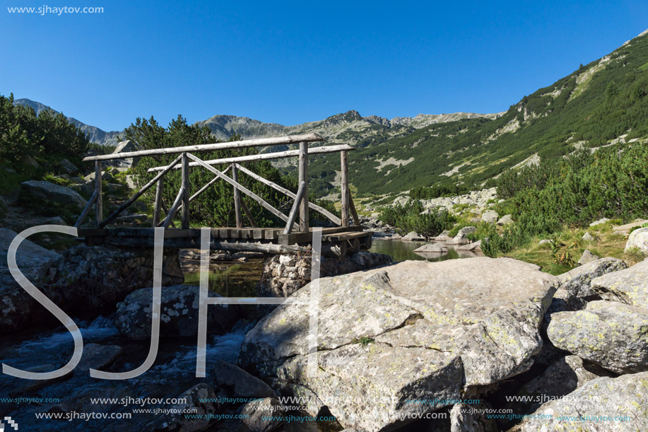 Amazing landscape of Banderitsa river, Pirin Mountain, Bulgaria