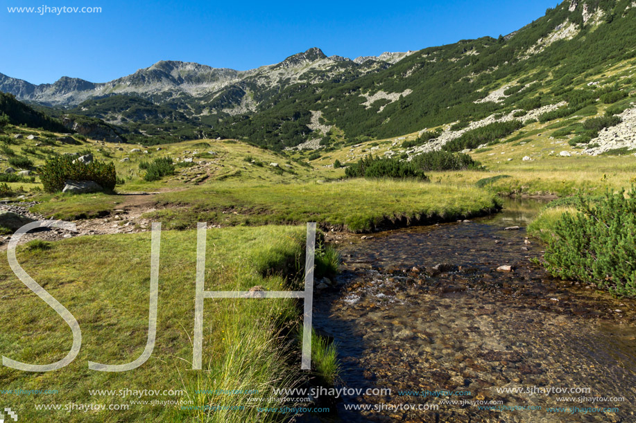 Amazing landscape of Banderitsa river, Pirin Mountain, Bulgaria