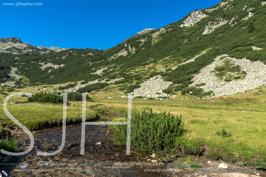 Amazing landscape of Banderitsa river, Pirin Mountain, Bulgaria