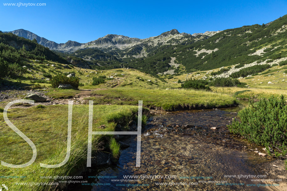 Amazing landscape of Banderitsa river, Pirin Mountain, Bulgaria