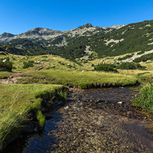 Amazing landscape of Banderitsa river, Pirin Mountain, Bulgaria