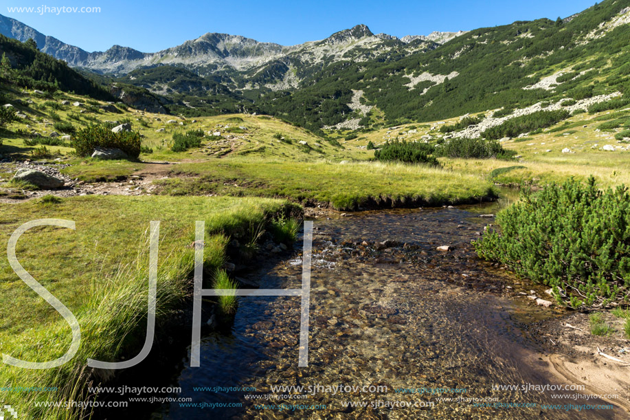 Amazing landscape of Banderitsa river, Pirin Mountain, Bulgaria