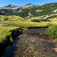 Amazing landscape of Banderitsa river, Pirin Mountain, Bulgaria