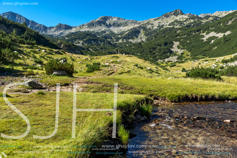 Amazing landscape of Banderitsa river, Pirin Mountain, Bulgaria