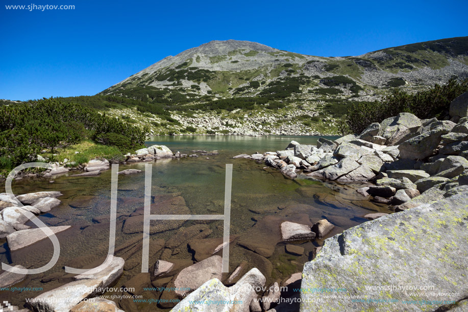 Amazing Panorama of Dalgoto (The Long ) lake, Pirin Mountain, Bulgaria