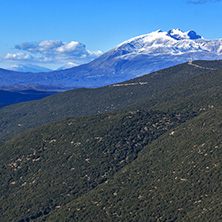 Amazing winter Landscape Pindus mountain, Epirus, Greece