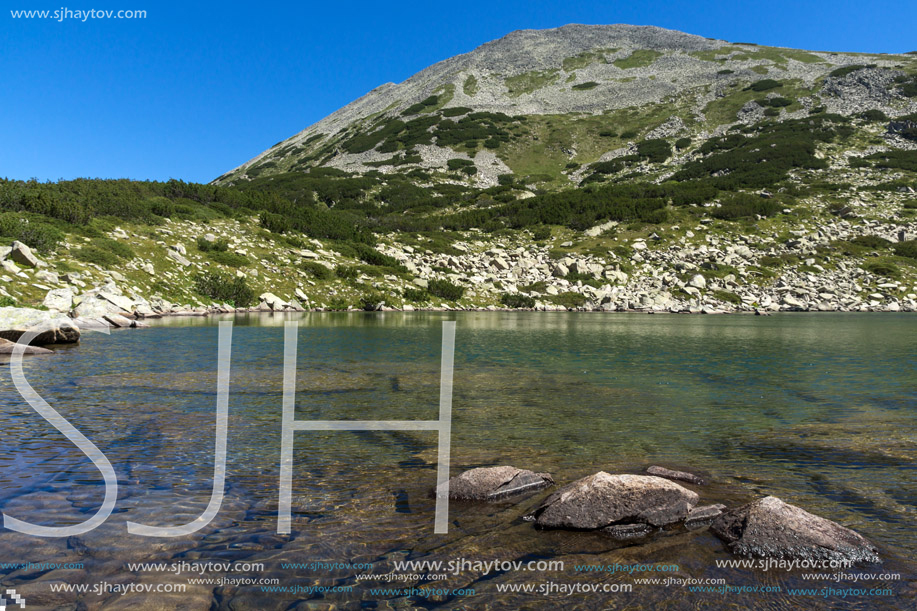 Amazing Landscape with Dalgoto (The Long ) lake, Pirin Mountain, Bulgaria