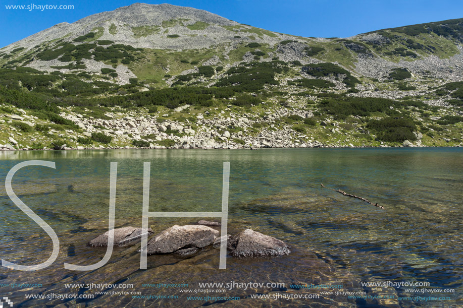 Amazing Landscape with Dalgoto (The Long ) lake, Pirin Mountain, Bulgaria