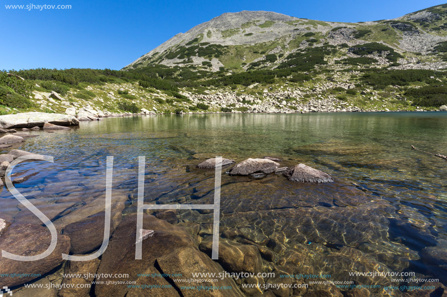 Amazing Landscape with Dalgoto (The Long ) lake, Pirin Mountain, Bulgaria