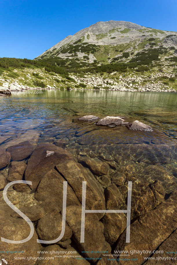 Amazing Landscape with Dalgoto (The Long ) lake, Pirin Mountain, Bulgaria