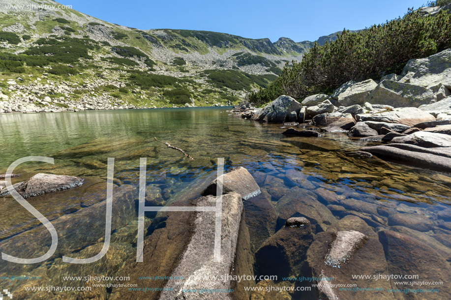 Amazing Landscape with Dalgoto (The Long ) lake, Pirin Mountain, Bulgaria