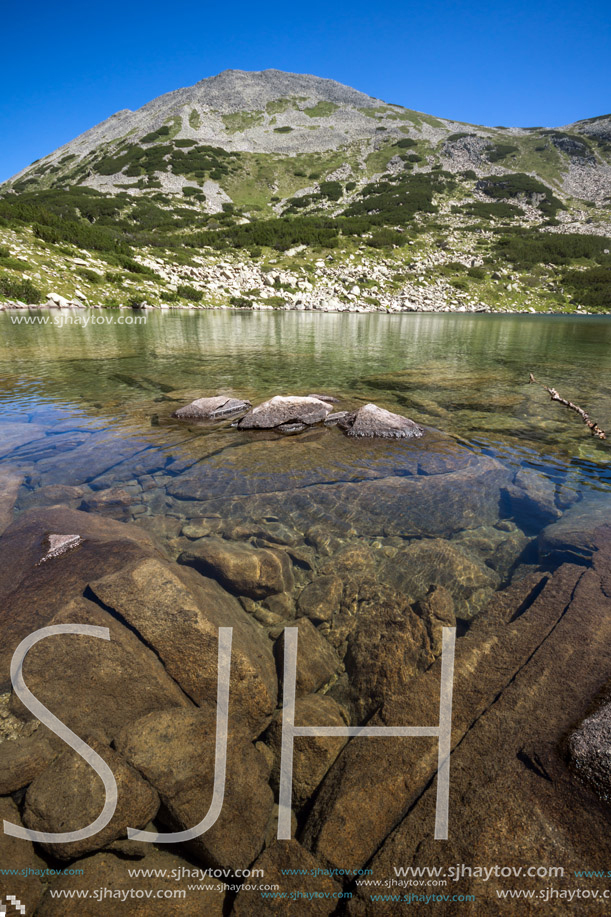 Amazing Landscape with Dalgoto (The Long ) lake, Pirin Mountain, Bulgaria