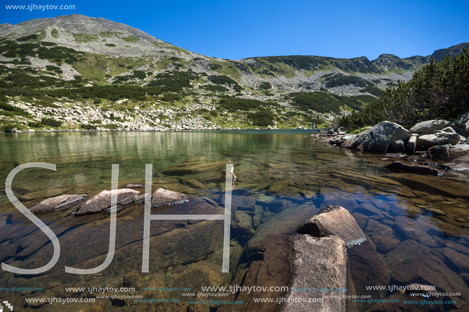 Amazing Landscape with Dalgoto (The Long ) lake, Pirin Mountain, Bulgaria