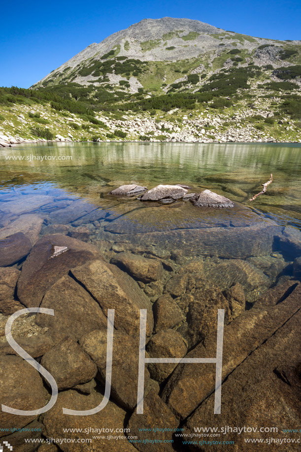 Amazing Landscape with Dalgoto (The Long ) lake, Pirin Mountain, Bulgaria