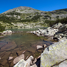Amazing Landscape with Dalgoto (The Long ) lake, Pirin Mountain, Bulgaria