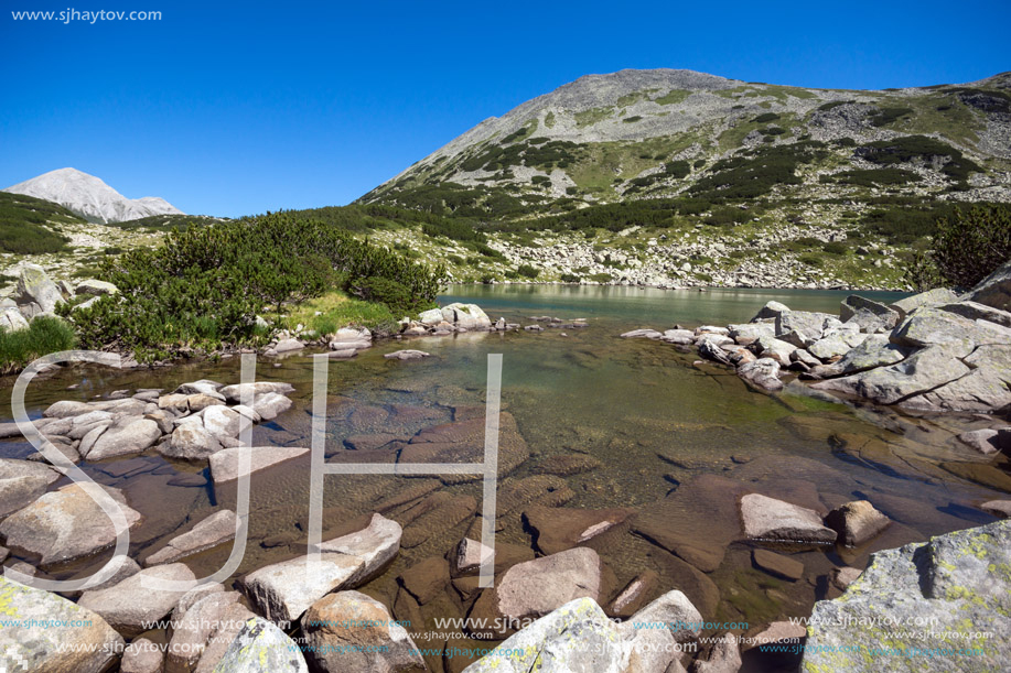 Amazing Landscape with Dalgoto (The Long ) lake, Pirin Mountain, Bulgaria