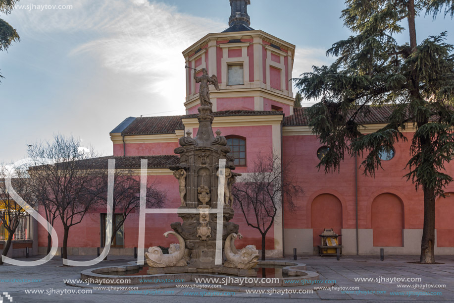 MADRID, SPAIN - JANUARY 24, 2018: Morning view of Museum of History of Madrid in City of Madrid, Spain