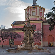 MADRID, SPAIN - JANUARY 24, 2018: Morning view of Museum of History of Madrid in City of Madrid, Spain